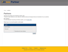 Tablet Screenshot of partner.dimtronix.com